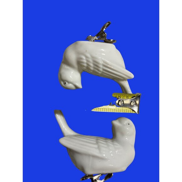 Porcelain Bird-Shaped Clip on Dove ornaments - Picture 9 of 9